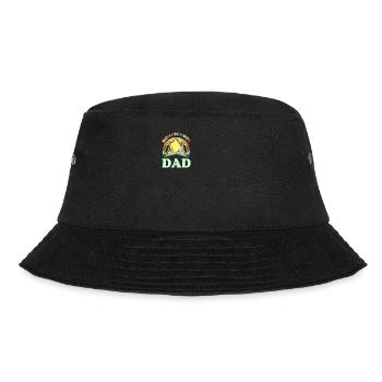 Homeschool Papa Homeschooling Father Father's Day - Bucket Hat - black - Front - Lela (165cm)