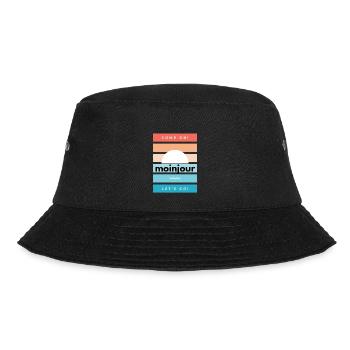 moinjour leggo - MoinJour 37 - Bucket Hat - Schwarz - Vorne - Lela (165cm)