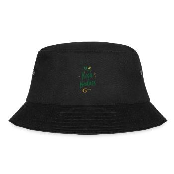 Irischer Badass Gälisch Irland Ire Irisch - Bucket Hat - Schwarz - Vorne - Lela (165cm)