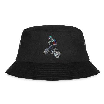 BMX - Bucket Hat - Schwarz - Vorne - Lela (165cm)