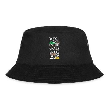 Snake Serpent Girl Yes! I Am The - Bucket Hat - black - Front - Lela (165cm)