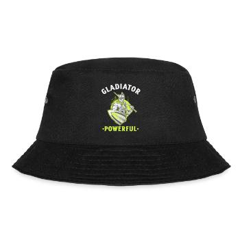 Gladiator to Power Swordsman Gift Idea - Bucket Hat - black - Front - Lela (165cm)
