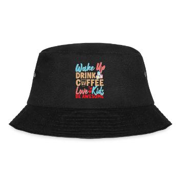 Childcare Daycare Provider Teacher - Bucket Hat - black - Front - Lela (165cm)