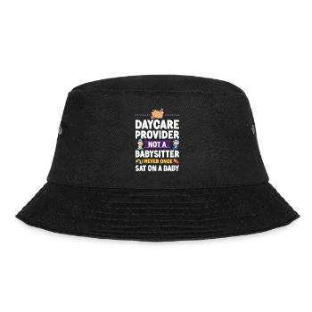 Childcare Daycare Provider Teacher - Bucket Hat - Schwarz - Vorne - Lela (165cm)