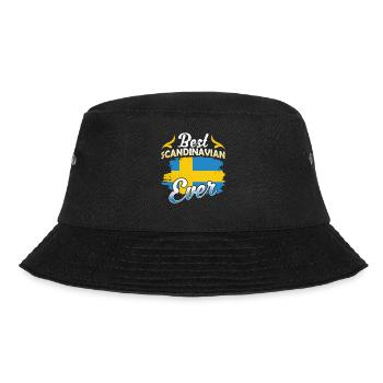 The best Scandinavian of all time Sweden - Bucket Hat - black - Front - Lela (165cm)