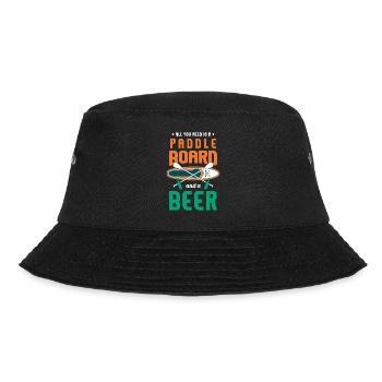 Tout ce dont vous avez besoin est une planche à pagaie et de la bière - Bob - noir - Devant - Lela (165cm)