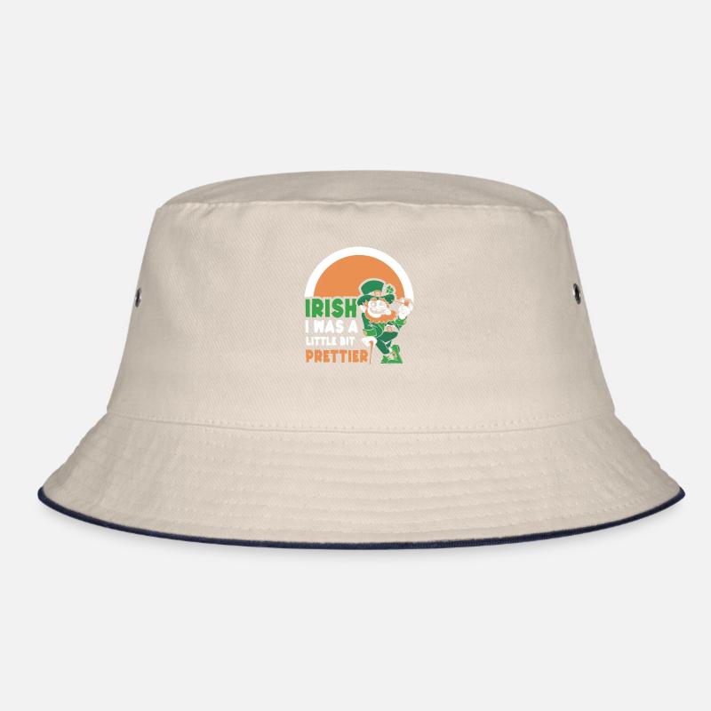 Iirish I Was A Little Bit Prettier Ire Irland Bucket Hat