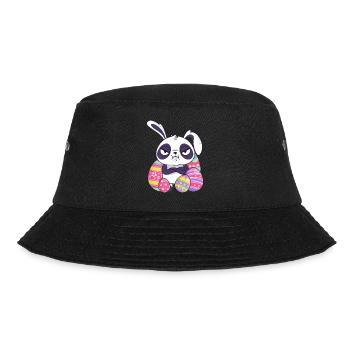 Easter Panda - Bucket Hat - black - Front - Lela (165cm)
