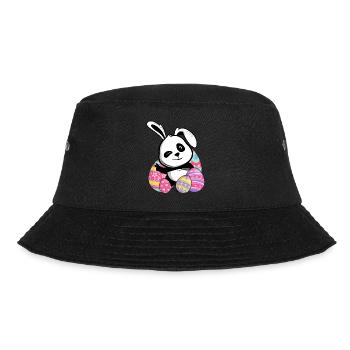 Easter Panda - Bucket Hat - black - Front - Lela (165cm)