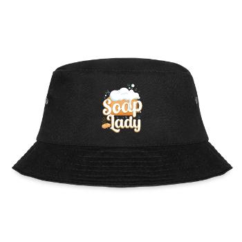 Soap Making Crafting Soap Lady - Bucket Hat - black - Front - Lela (165cm)