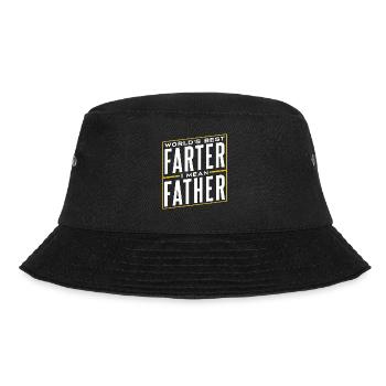 The Best Father in the World Papa Papi Father Day - Bucket Hat - black - Front - Lela (165cm)