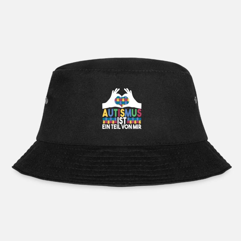 Autist Autismus Autistisch - Bucket Hat - Schwarz