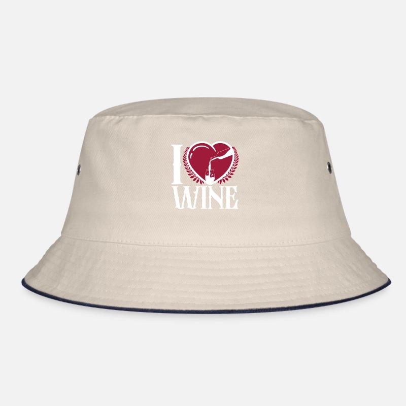 Sommelier Wine Drinking Tasting Bucket Hat