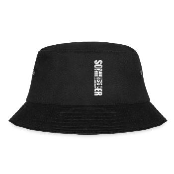 Sommelier Wine Drinking Tasting - Bucket Hat - Schwarz - Vorne - Lela (165cm)