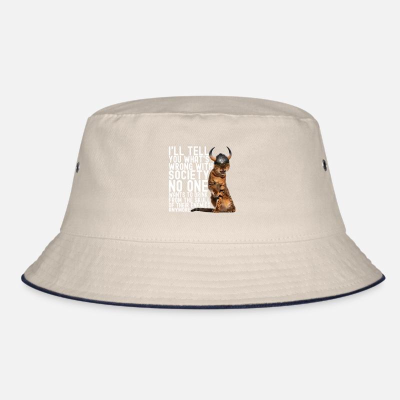 Wikinger Katze Bucket Hat