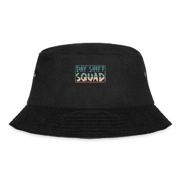 Team Day Shift Proverbs Shift Work Day Shift - Bucket Hat - black - Front - Lela (165cm)