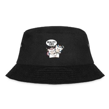 Unicorn Funny Sayings Sarcasm - Bucket Hat - black - Front - Lela (165cm)
