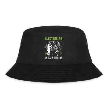 Electrician Skills Voltage Circuits Electro - Bucket Hat - black - Front - Lela (165cm)