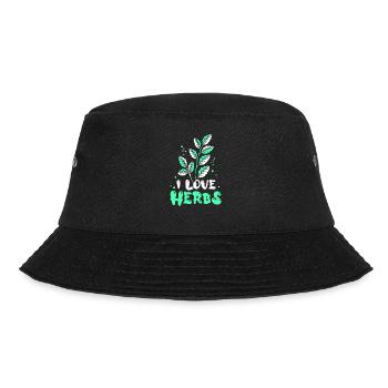 J’adore les herbes herbes herbes aromatiques jardin d’herbes aromatiques - Bob - noir - Devant - Lela (165cm)
