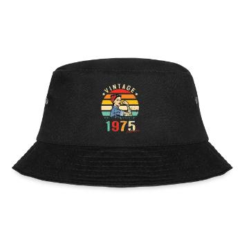 1975 Vintage Édition limitée Cadeau Femmes - Bob - noir - Devant - Lela (165cm)