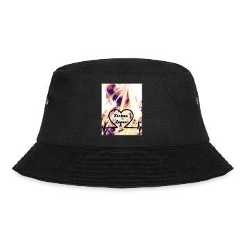1 Techno Lover - Bucket Hat - Schwarz - Vorne - Lela (165cm)
