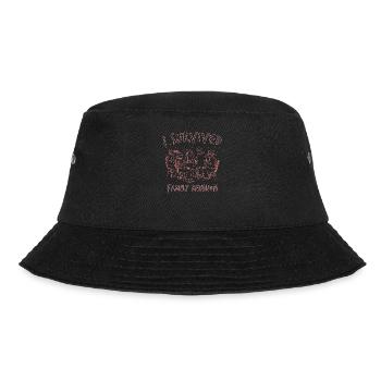 Ich Habe Ein Familientreffen Überlebt Team Familie - Bucket Hat - Schwarz - Vorne - Lela (165cm)