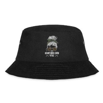 Deer Hunting Hunter Girl - Bucket Hat - Schwarz - Vorne - Lela (165cm)