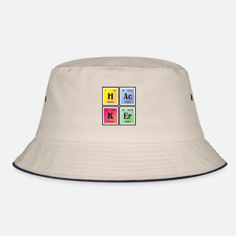 Hacker | Periodic Table of Elements Bucket Hat