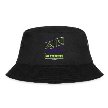 electrician bib engineer electricians retired - Bucket Hat - Schwarz - Vorne - Lela (165cm)
