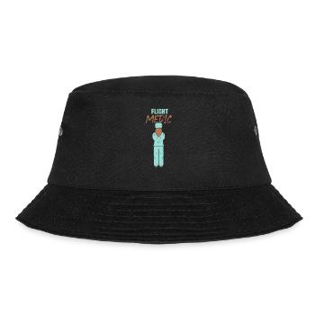 Flight Physician Profession Flight Doctor Flight Nurse - Bucket Hat - black - Front - Lela (165cm)