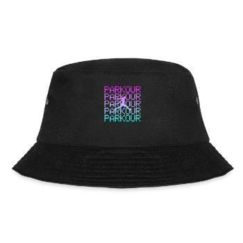 parkour - Bucket Hat - Schwarz - Vorne - Lela (165cm)