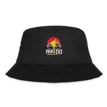 Aikido Martial Arts Martial Arts Fighter Lovers - Bucket Hat - black - Front - Lela (165cm)
