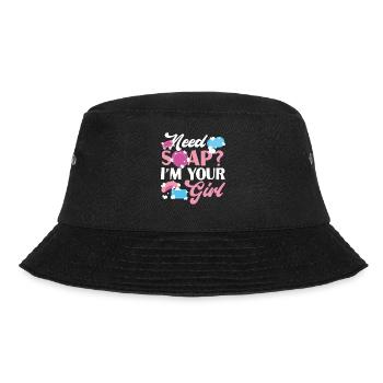 Soap Making Crafting Need Soap? - Bucket Hat - black - Front - Lela (165cm)