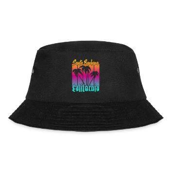 Vintage Santa Barbara Sunset - Bucket Hat - black - Front - Lela (165cm)