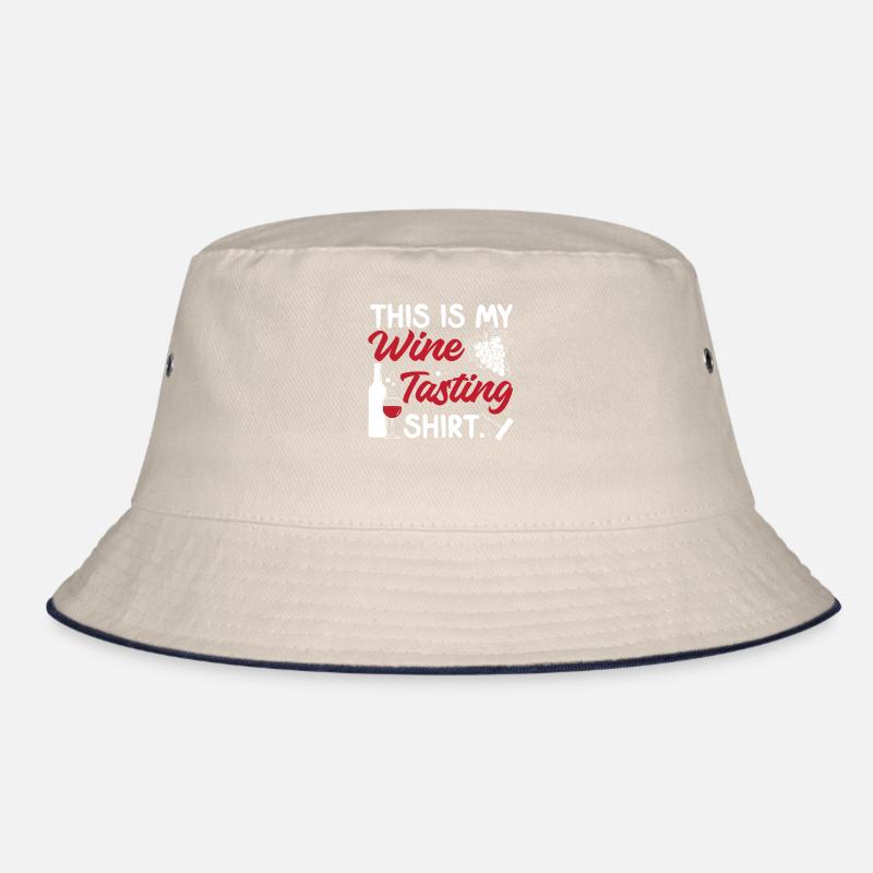 Sommelier Wine Drinking Tasting Bucket Hat