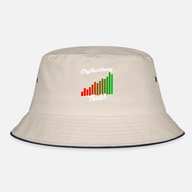 Kryptowährungs Händler Krypto Crypto Trader Bucket Hat