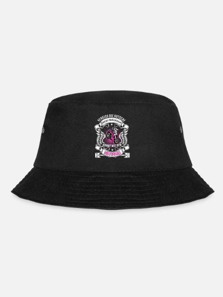 Motorrad Motorradfahrerin Frauenpower Bikerbraut - Bucket Hat - Schwarz