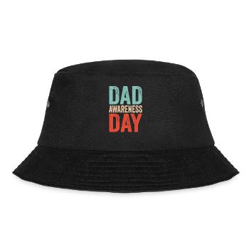Father's Day Father Papa Sayings Daddy Father Day - Bucket Hat - black - Front - Lela (165cm)