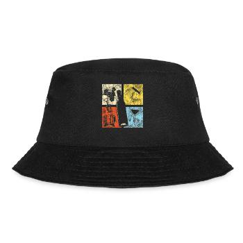 Sommelier Wine Drinking Tasting - Bucket Hat - Schwarz - Vorne - Lela (165cm)
