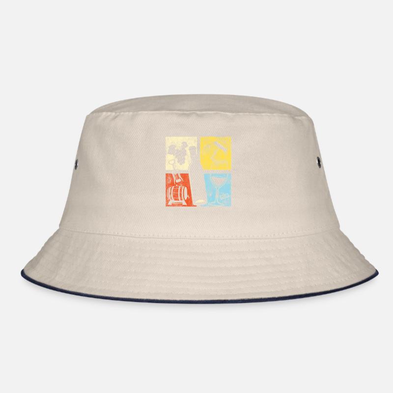 Sommelier Wine Drinking Tasting Bucket Hat