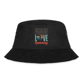 Running Runner Half Marathon - Bucket Hat - Schwarz - Vorne - Lela (165cm)