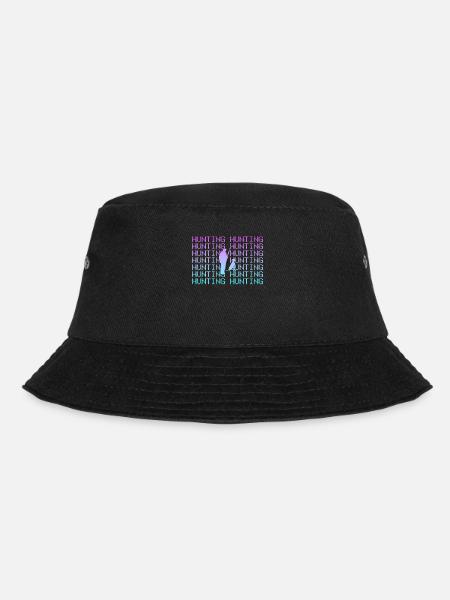 Jäger jagen - Bucket Hat - Schwarz