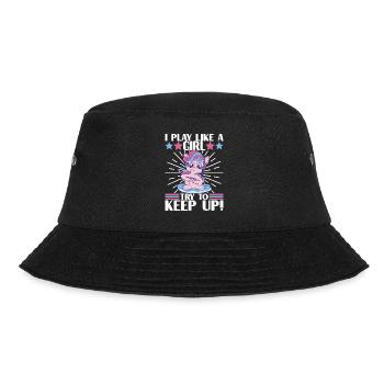 Gaming Gamer Gamblers - Bucket Hat - black - Front - Lela (165cm)