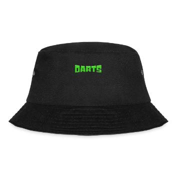 darts - Bucket Hat - Schwarz - Vorne - Lela (165cm)