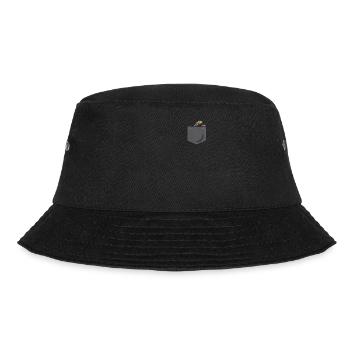 Roller Coaster Pocket - Bucket Hat - Schwarz - Vorne - Lela (165cm)