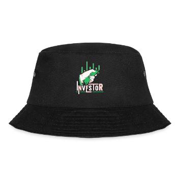 Investors Invest Financier Investor Invest - Bucket Hat - black - Front - Lela (165cm)