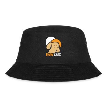 Igitt Katzen Hund Sprüche Welpe Liebhaber Tier - Bucket Hat - Schwarz - Vorne - Lela (165cm)