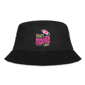 Roller Coaster Girl Crazy Roller - Bucket Hat - Schwarz - Vorne - Lela (165cm)