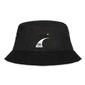 Back on the road - Bucket Hat - Schwarz - Vorne - Lela (165cm)