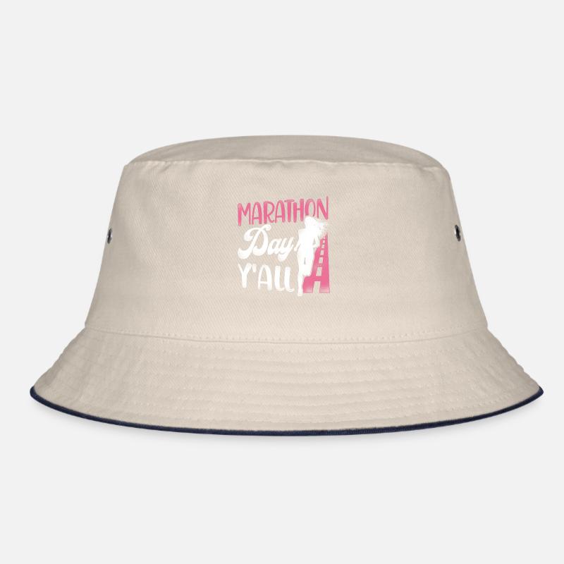 Running Runner Half Marathon Bucket Hat